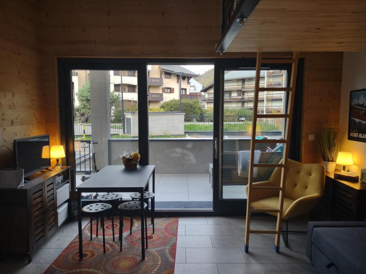 Roomy Studio Near Town And Ski Lift, Free Wifi And Parking Saint-Gervais-les-Bains Exteriör bild